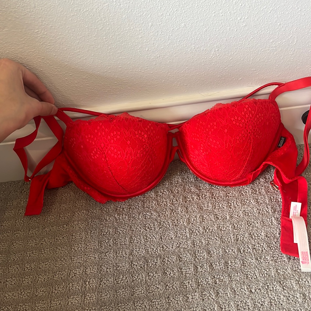 Pink Date Push Up Bra